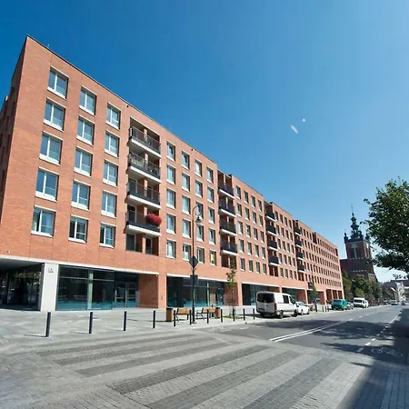 Apartment Chic Designer With Original Art And Old Town View Gdansk