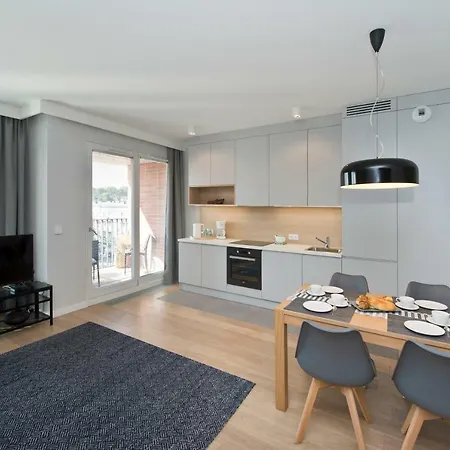 Chic Designer With Original Art And Old Town View
